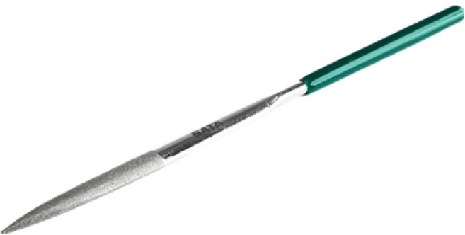 사타 반원형 다이아몬드줄 4 x 160 mm 03832, 1개