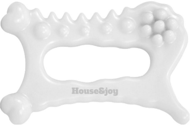 하우스앤조이 디톡 바디 페이스 괄사, 1개, 화이트