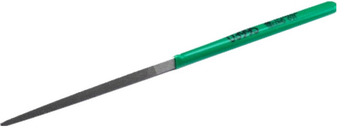 SATA 迷你三角銼刀 中齒 185mm 03995, 1個