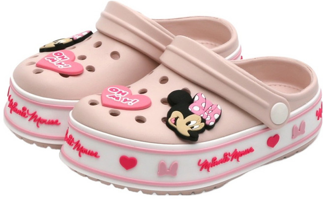 여아용 미니마우스 파티 샌들