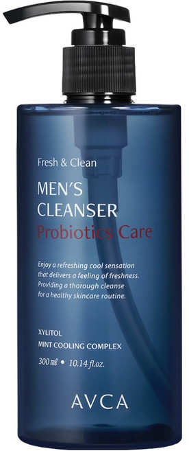 아브카 프레쉬 앤 클린 유산균 케어 남성 청결제 우디 페로몬향, 300ml, 1개