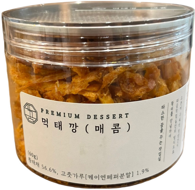 따꿈 먹태깡 매콤, 60g, 1개