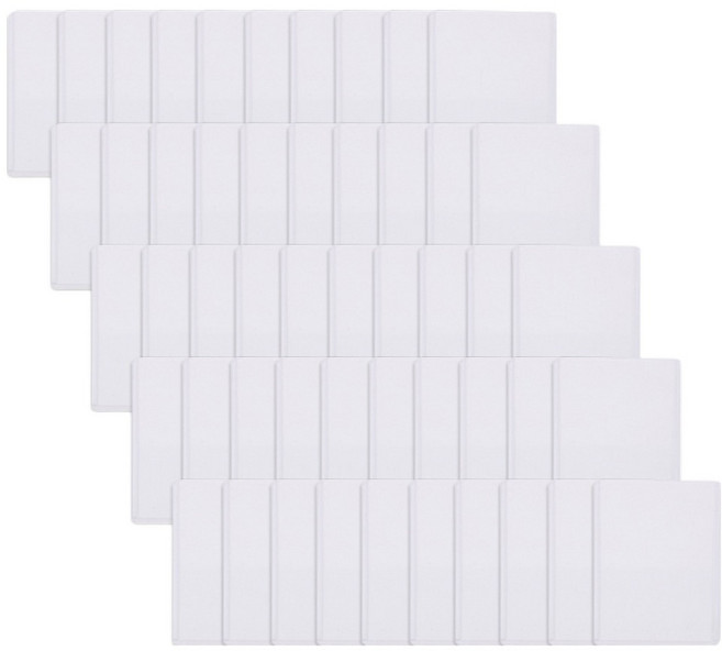 코히모 포카 카드 포장 탑로더 보호필름 5W0367, 투명, 50개