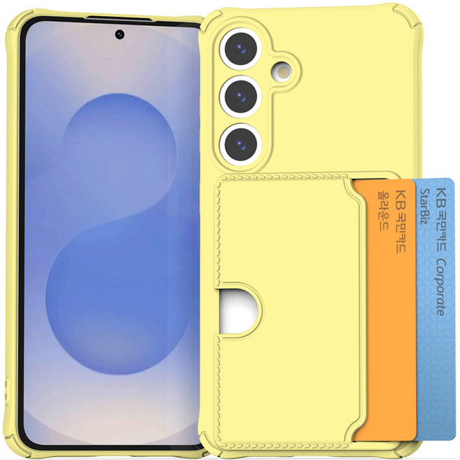 에센스웨어 틴트톤 컬러 범퍼 슬라이드 카드수납 휴대폰 케이스