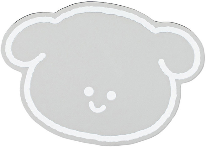 구스페리 동물 미러 톡, 12 하양댕댕이, 1개