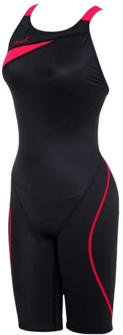 토네이도 여성용 반전신 5부 실내 수영복 SLR3831