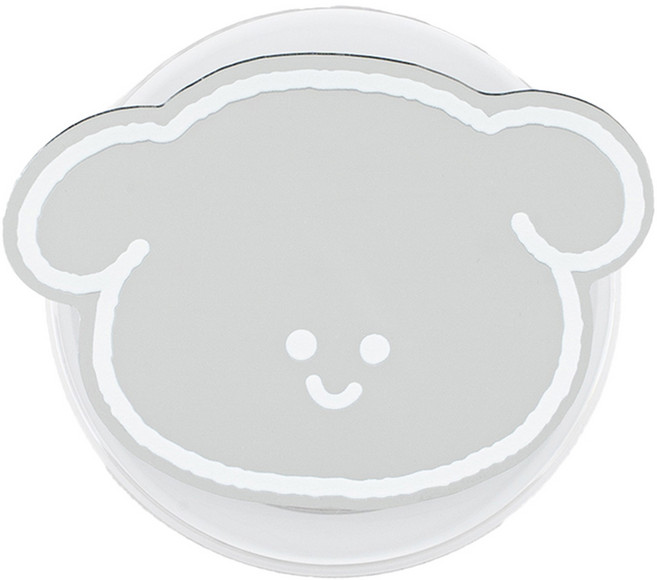 구스페리 동물 맥세이프 미러 톡, 12 하양댕댕이, 1개