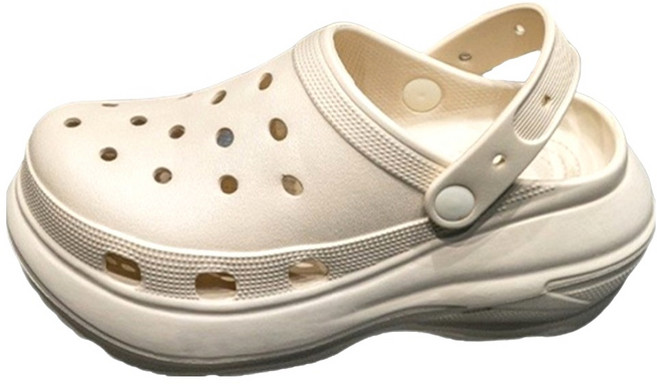 엘쏘 여성용 키높이 7cm 통굽 경량 EVA 쿠션 샌들 슬리퍼