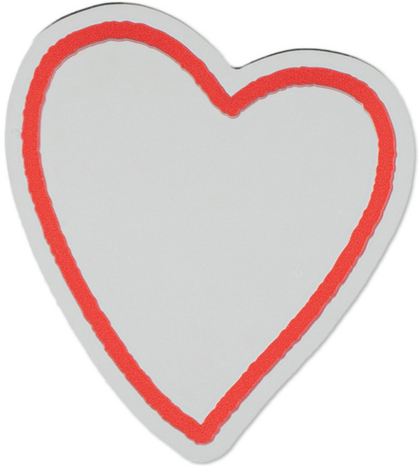 구스페리 동물 미러 톡, 21 빨강하트, 1개