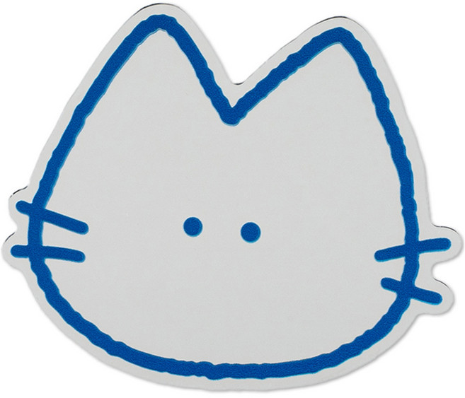 구스페리 동물 미러 톡, 11 파랑냥이, 1개