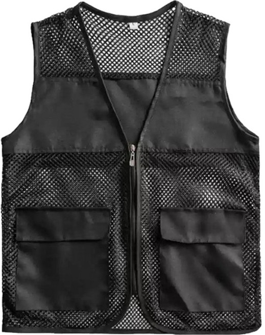 WEEVE 남녀공용 여름 매쉬 망사 작업복 안전조끼