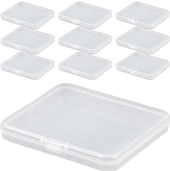 포텐키트 수납 명함 보관함 1 10p, 투명