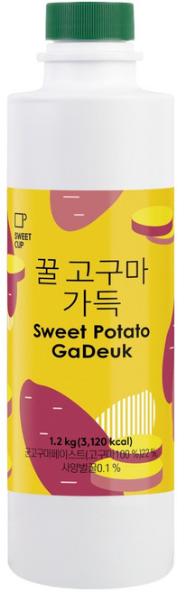 스위트컵 꿀고구마 가득 농축액, 1개, 1.2kg