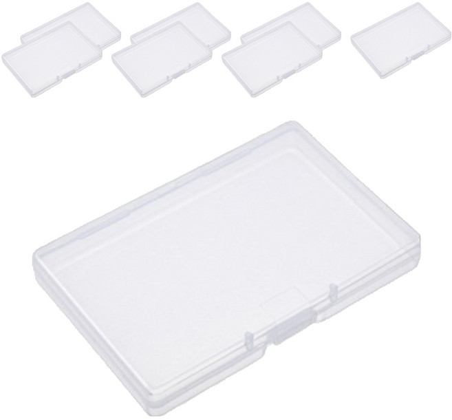 포텐키트 깔끔한 명함 보관함 1 8p, 투명