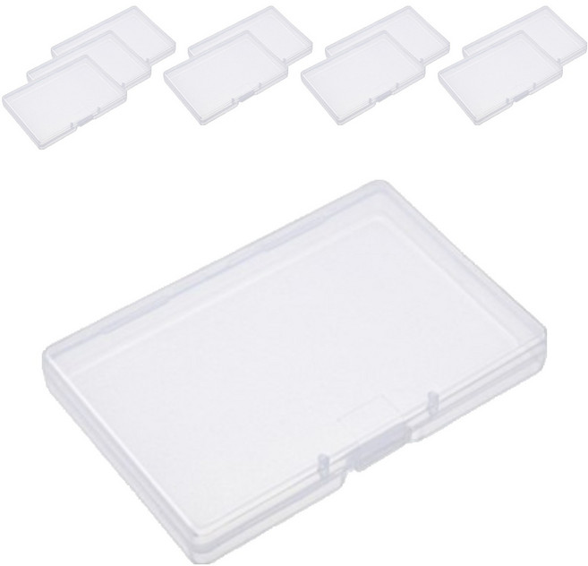 포텐키트 수납 명함 보관함 3 10p, 투명