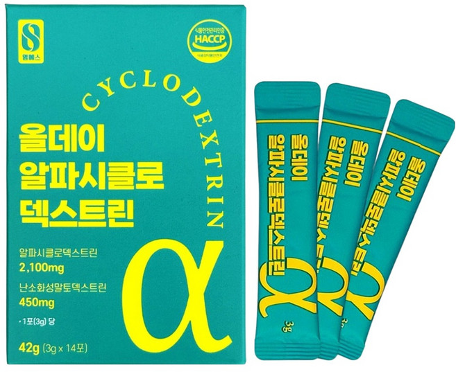 올데이 알파시클로 덱스트린 알파 14p, 42g, 1개