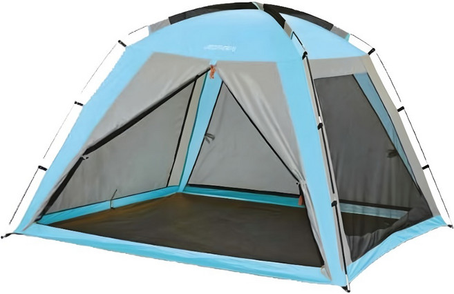 코베아 썬비치 3 그늘막 텐트, 블루, 4인용