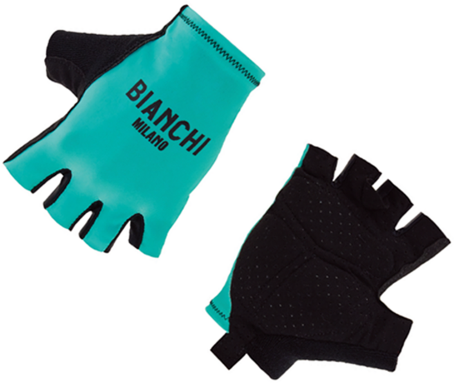 비앙키 밀라노 클래식 사이클링 장갑 양손 세트, 체레스테, 1세트