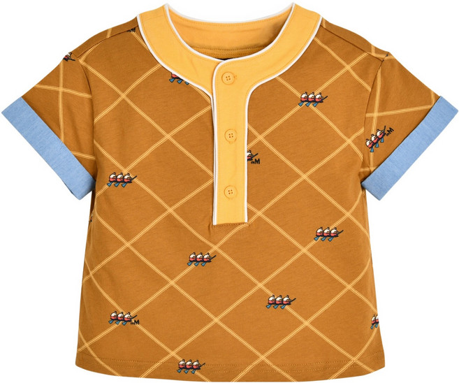 moimoln 兒童款 Tomi 棉質短袖T恤 M242TSG09P