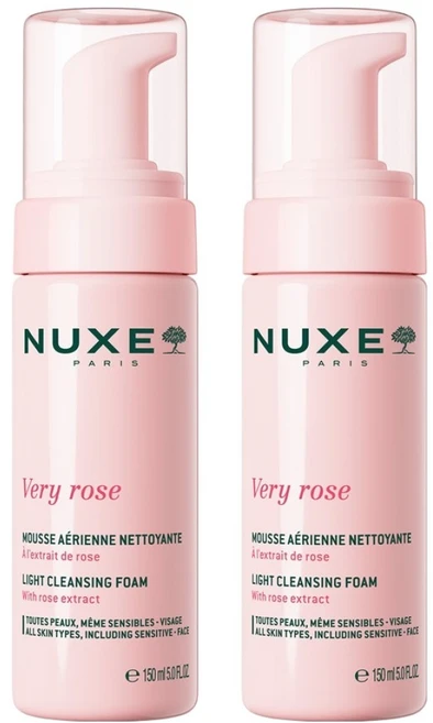 눅스 베리로즈 무스폼 클렌저 듀오, 150ml, 2개 - 쿠팡