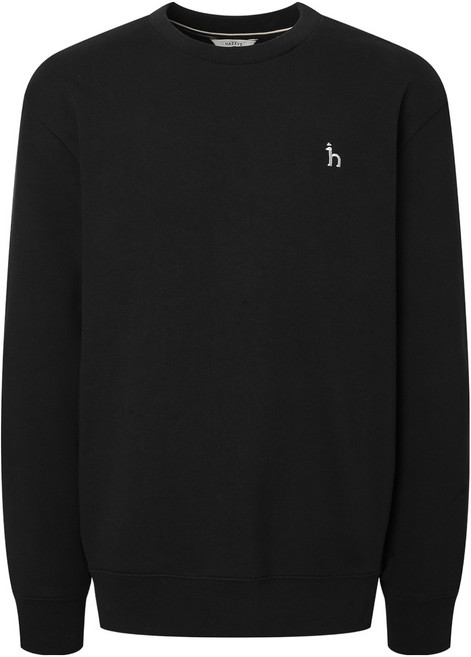 헤지스 남성용 솔리드 면 맨투맨