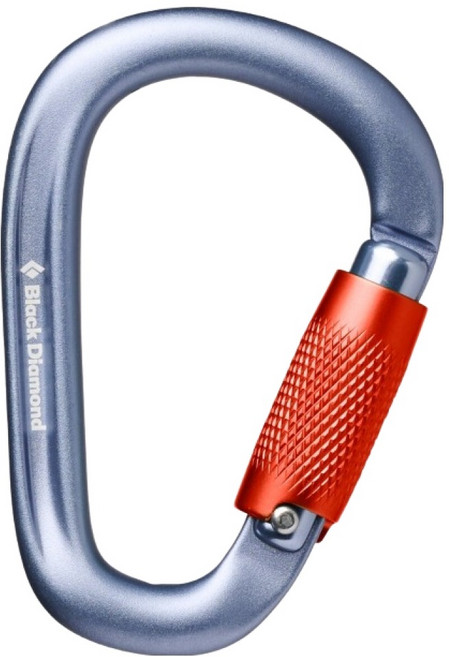 블랙다이아몬드 페어 트위스트락 카라비너 BD210204, 1개, Gray