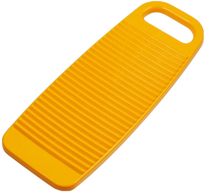 은희마법 견고한 빨래판 미디엄 18 x 44 cm, 옐로우, 1개