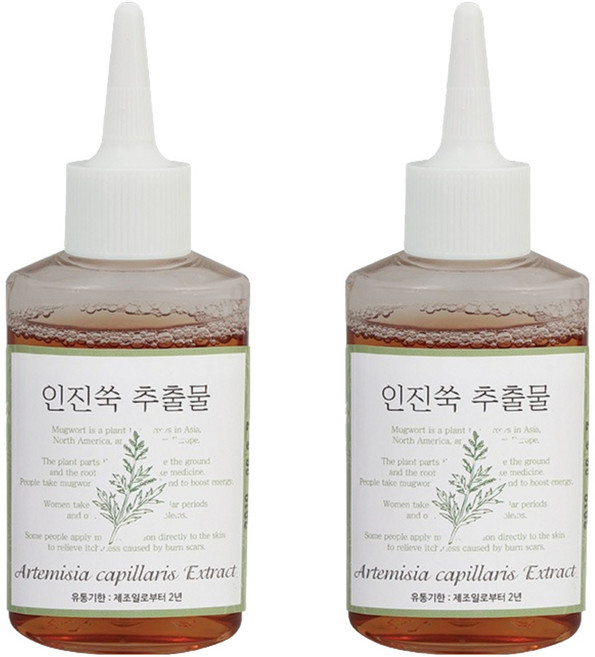 맑을담 인진쑥 추출물 에센스, 50ml, 2개