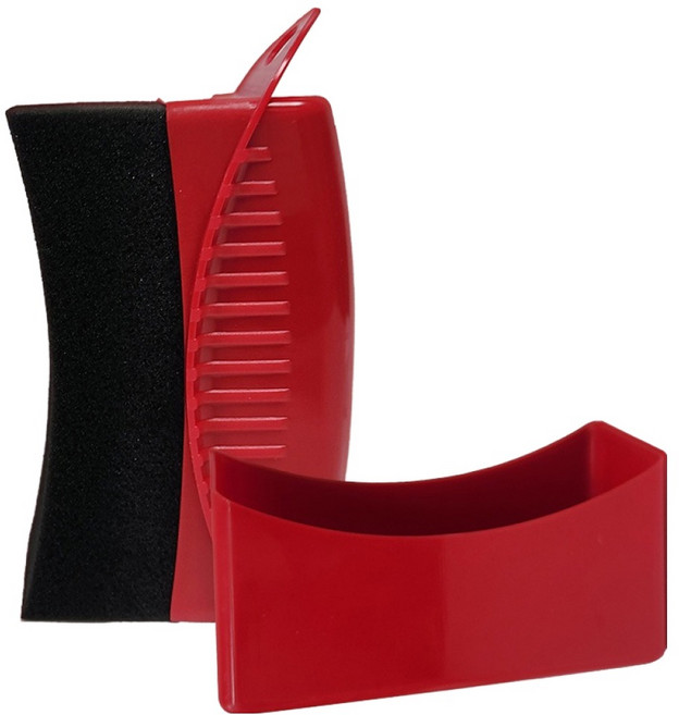 카렉스 3분세차 타이어 어플리케이터, 레드, 1개