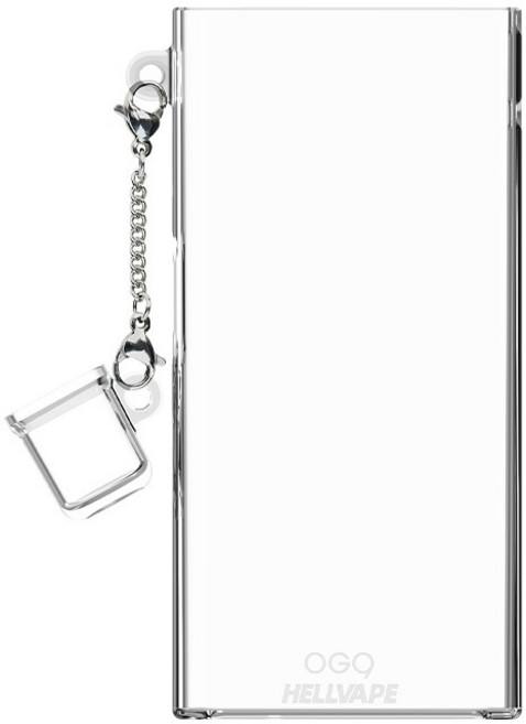 헬베이프 젤로맥스 TPU 전자담배 케이스, 투명, 1개