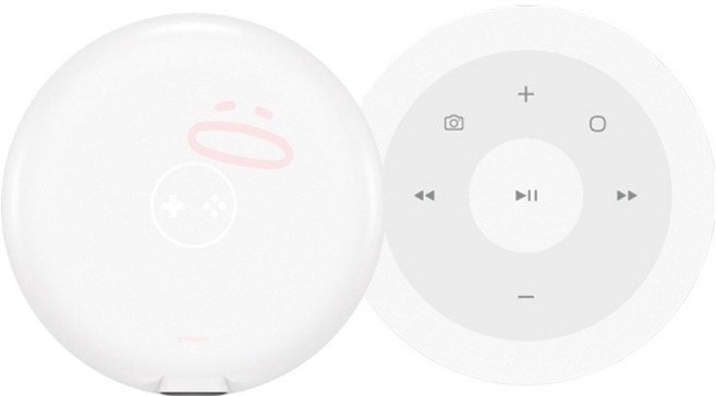 트라이코지 클릭플릭 디자인콜라보 말랑말랑 에디션 맥세이프 블루투스 리모컨, 나른이, 1개