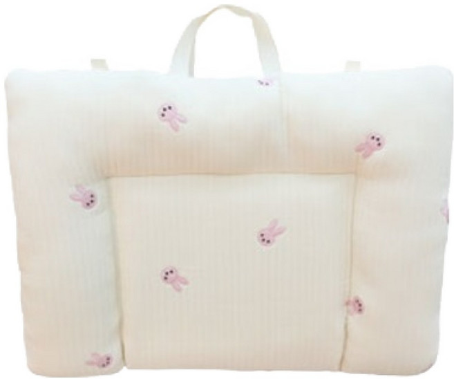 화모 냉감 보트 아기 침대, 핑크토끼