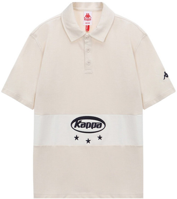 Kappa Oversize版型星星標誌Polo衫 P222XUTS401