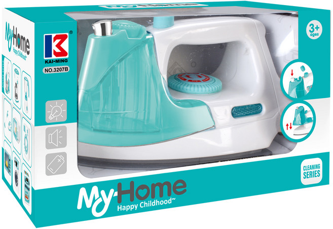 카이밍 하늘썬별 아동용 워터 스프레이 다리미 스카이 주방놀이 medium dynas3207B, 민트 + 흰색, 1개