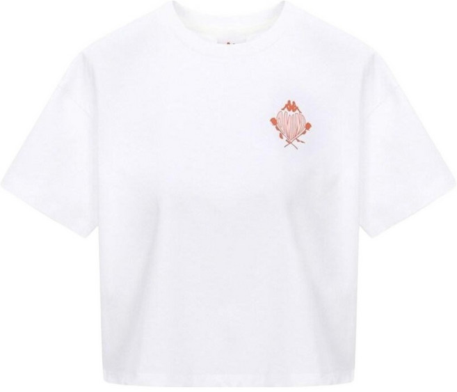 카파 여성용 W 우먼스데이 루즈핏 크롭 반팔 티셔츠 P231DWRS301