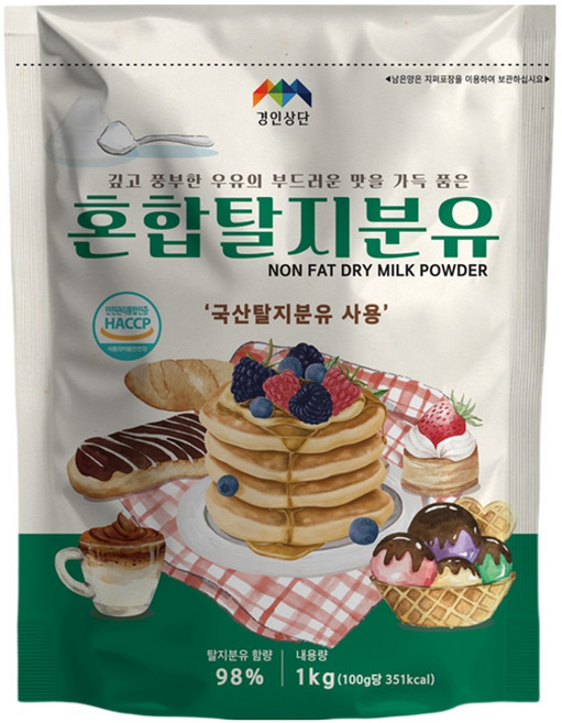 경인 혼합탈지분유, 1kg, 1개