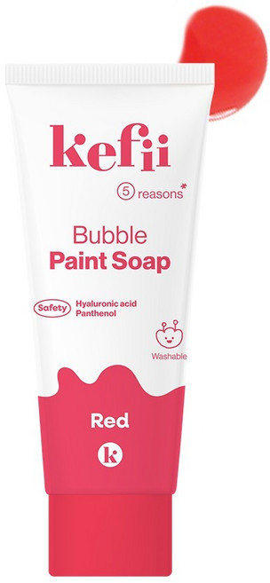 케피 버블 페인트솝, 90g, 1개