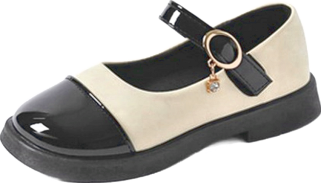 CHAAKAN SHOES 女童 Woodbury魔鬼氈瑪麗珍平底鞋 PMLTR3g507
