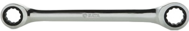 SATA 偏置齒輪扳手 8 x 9 mm 46201, 1個