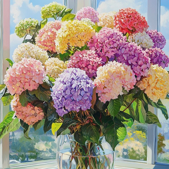 BM Design 雄偉華麗寶石十字繡 30 x 40 cm, YL-000235, 1個