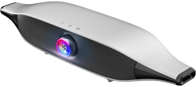 브리츠 블루투스 v5.4 프리미엄 게이밍 사운드바, 화이트, 화이트, BZ-AeroBar