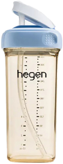 hegen 台灣公司貨 PCTO 輕飲時光吸管杯配件組3.0 沁藍色, 1組, 蓋子 + 吸管組