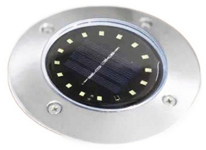 激亮 太陽能草坪燈, 白光, 1個