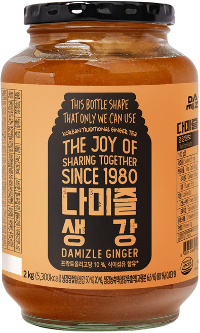 다미즐 생강청, 2kg, 1개입, 1개