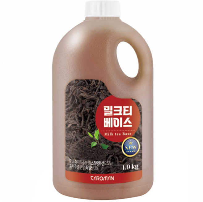 까로망 밀크티 베이스