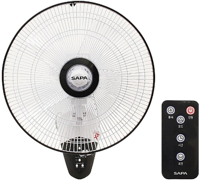 싸파 벽걸이 리모컨 선풍기 SPF-616R