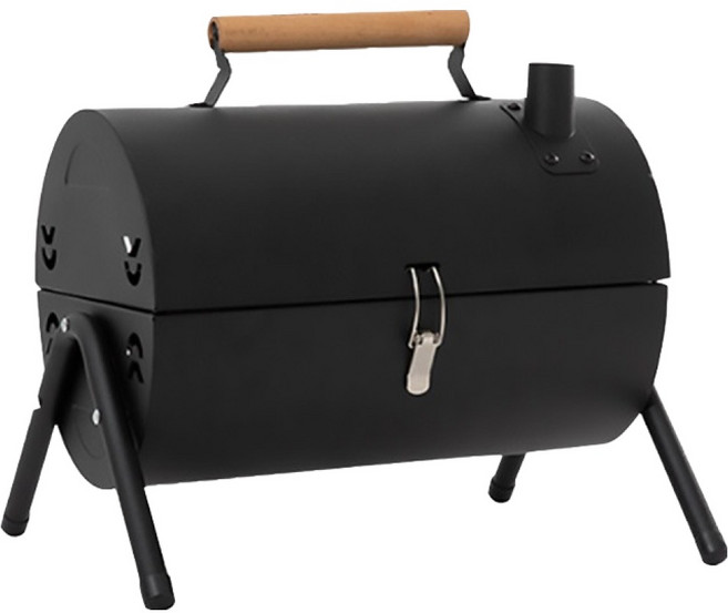 多功能手提式雙面燒烤爐 黑色, 1個