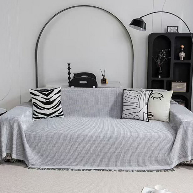 寢室安居 沃爾格高密織防貓抓四季沙發罩, 荷米斯, 1個