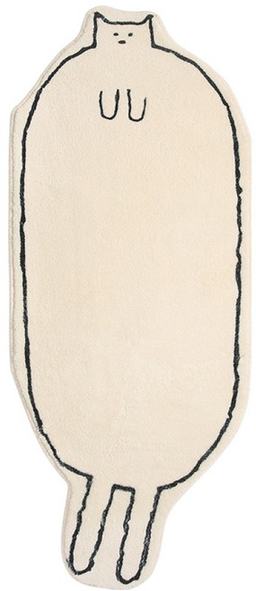 다다랜드 실루엣 애니멀 러그