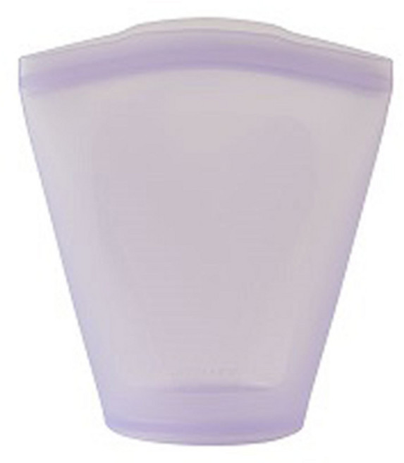 실리팟 프리미엄 컵 지퍼백 중, 라벤더, 1개